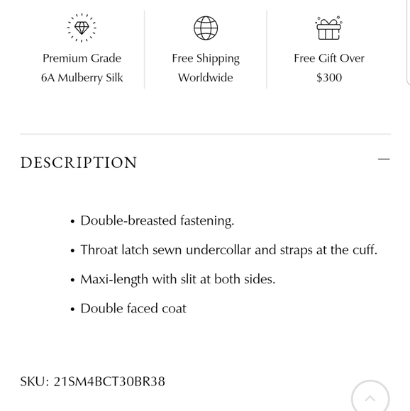 Silk Maison Jackets & Coats Side Slit Double Breasted Wool Coat